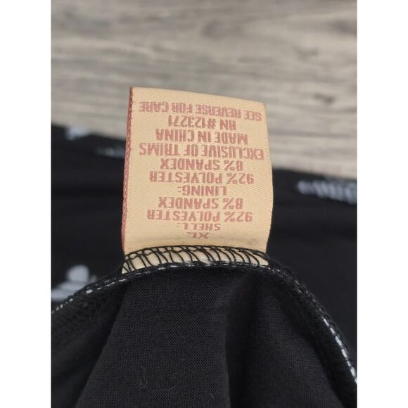 Justify XL Butterfly Print Slip Dress NWT Black Midi Side Slit Soft Stretchy Y2K - Picture 7 of 7